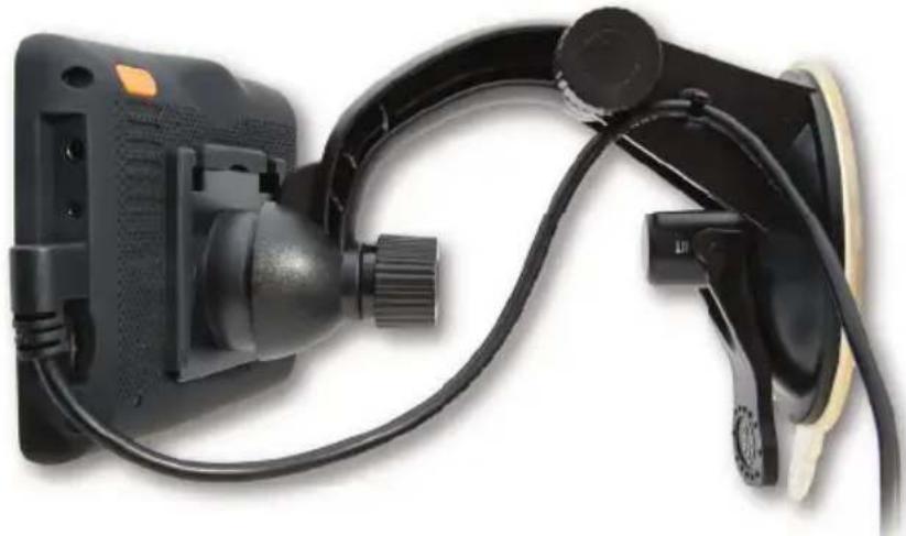 Rand McNally IntelliRoute TND 525 - Installation du support - 1