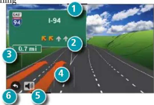 Rand McNally IntelliRoute TND 525 - Junction View - 1