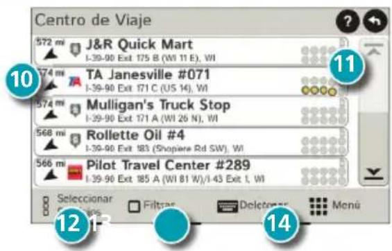 Rand McNally IntelliRoute TND 525 - Encontrar un punto de interes (POI) - continuación - 1