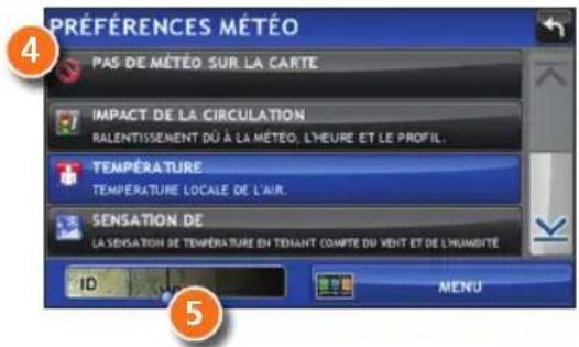 Rand McNally Intelliroute TND 520 - Conditions météorologiques - 2