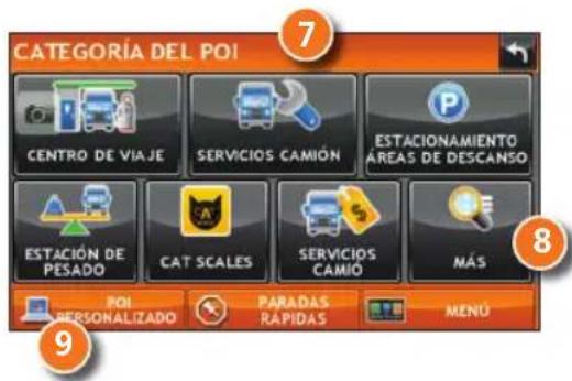 Rand McNally Intelliroute TND 520 - Encuentre un punto de Interes (POI) - 2