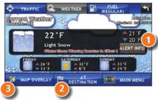 Rand McNally Intelliroute TND 520 - Weather - 1