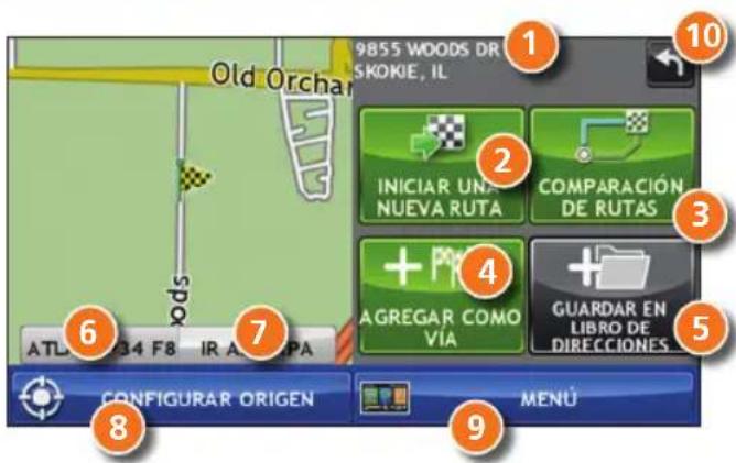 Rand McNally Intelliroute TND 520 - Ventana para confirmar el destino - 1