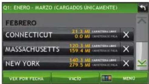 Rand McNally Intelliroute TND 520 - Ver los Temporizadores y los Registros - 2