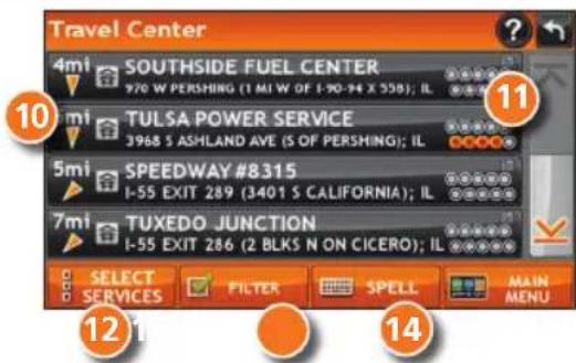 Rand McNally Intelliroute TND 520 - Find a Point of Interest (POI) - continued - 1