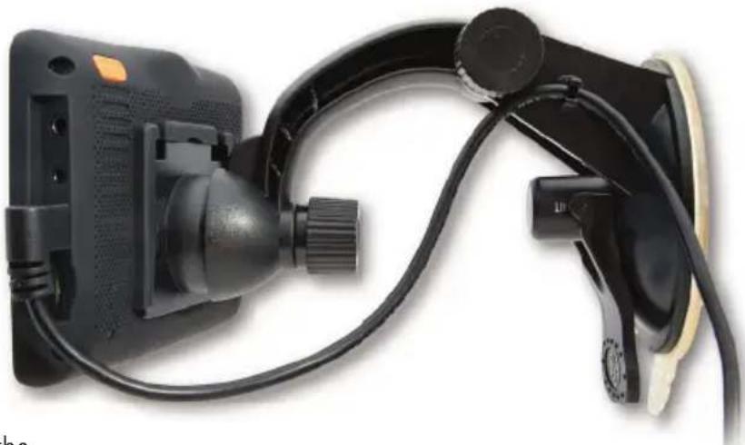 Rand McNally IntelliRoute TND 530 - Install the Mount - 1