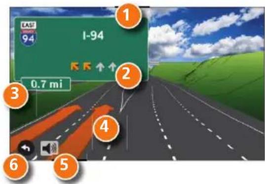 Rand McNally IntelliRoute TND 530 - Junction View - 1