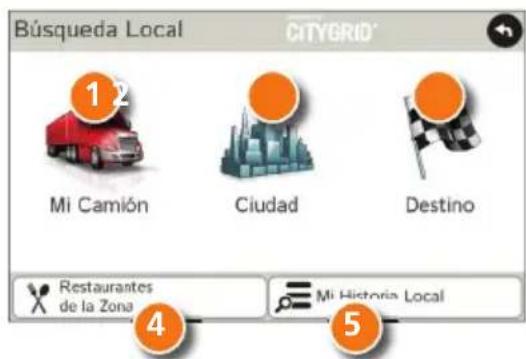 Rand McNally IntelliRoute TND 530 - Búsqueda Local - 1