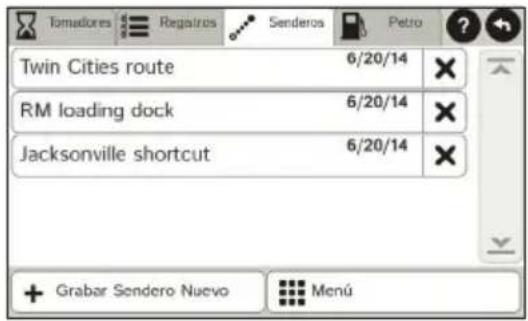 Rand McNally IntelliRoute TND 530 - Ver Senderos y Gasolina - 1