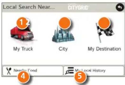 Rand McNally IntelliRoute TND 530 - Local Search - 1