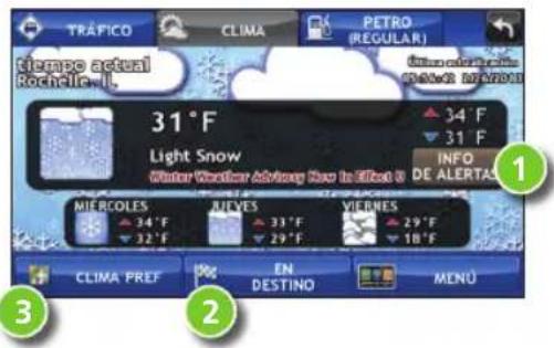 Rand McNally IntelliRoute TND 720 - Tiempo - 1