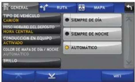 Rand McNally IntelliRoute TND 720 - Configure las options de ruta y del dispositivo - 1