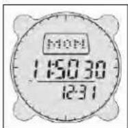 BUSHNELL Digital Compass 700001 - RéGLAGE DE L'HEURE - 1