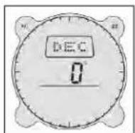 BUSHNELL Digital Compass 700001 - Deklinationseinstellung (Declination Setting) - 1