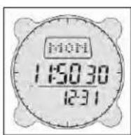 BUSHNELL Digital Compass 700001 - COMO SE AJUSTA EL TIEMPO - 1