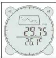 BUSHNELL Digital Compass Pro 700101 - Maßeinheiten Barometer und Temperatur (Barometer und Temperature Units) - 1