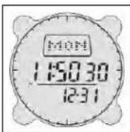BUSHNELL Digital Compass Pro 700102 - EINSTELLEN DER ZEIT - 1
