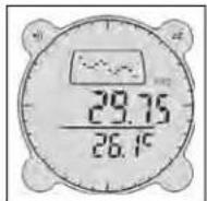 BUSHNELL Digital Compass Pro 700102 - Barometer and Temperature Units - 1