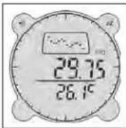 BUSHNELL Digital Compass Pro 700102 - Maßeinheiten für Barometer und Temperatur (Barometer und Temperature Units) - 1