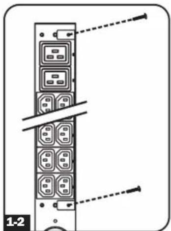 Tripp Lite PDU3XMV6G20 - Montage der PDU - 4
