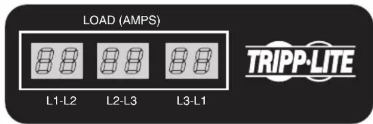 Tripp Lite PDU3XMV6G20 - Indicateur de charge numérique (certains modèles seulement) - 3