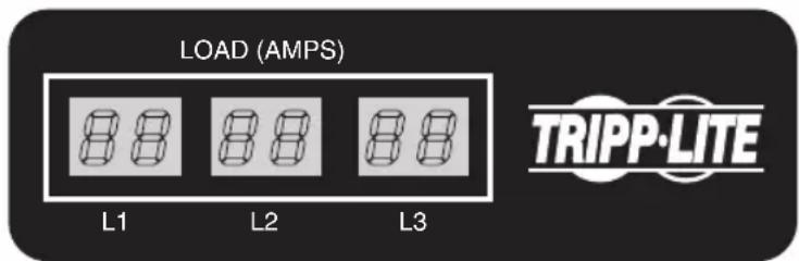 Tripp Lite PDU3XMV6G20 - Indicateur de charge numérique (certains modèles seulement) - 2
