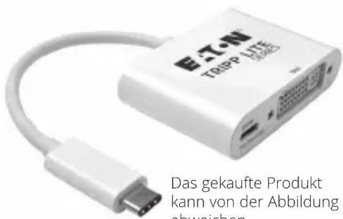 Tripp Lite U44406NDC - USB 3.2 Gen 1 USB-C zu DVI-Adapter - 1