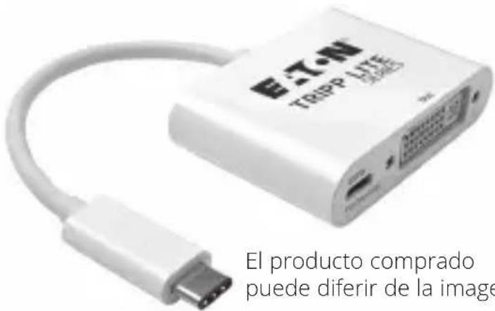 Tripp Lite U44406NDC - Adaptadores USB 3.2 Gen 1 USB-C a DVI - 1