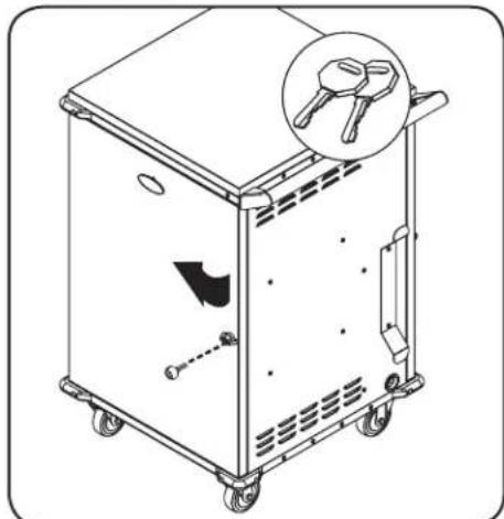 Tripp Lite CSCXB36AC - Door Locks - 1