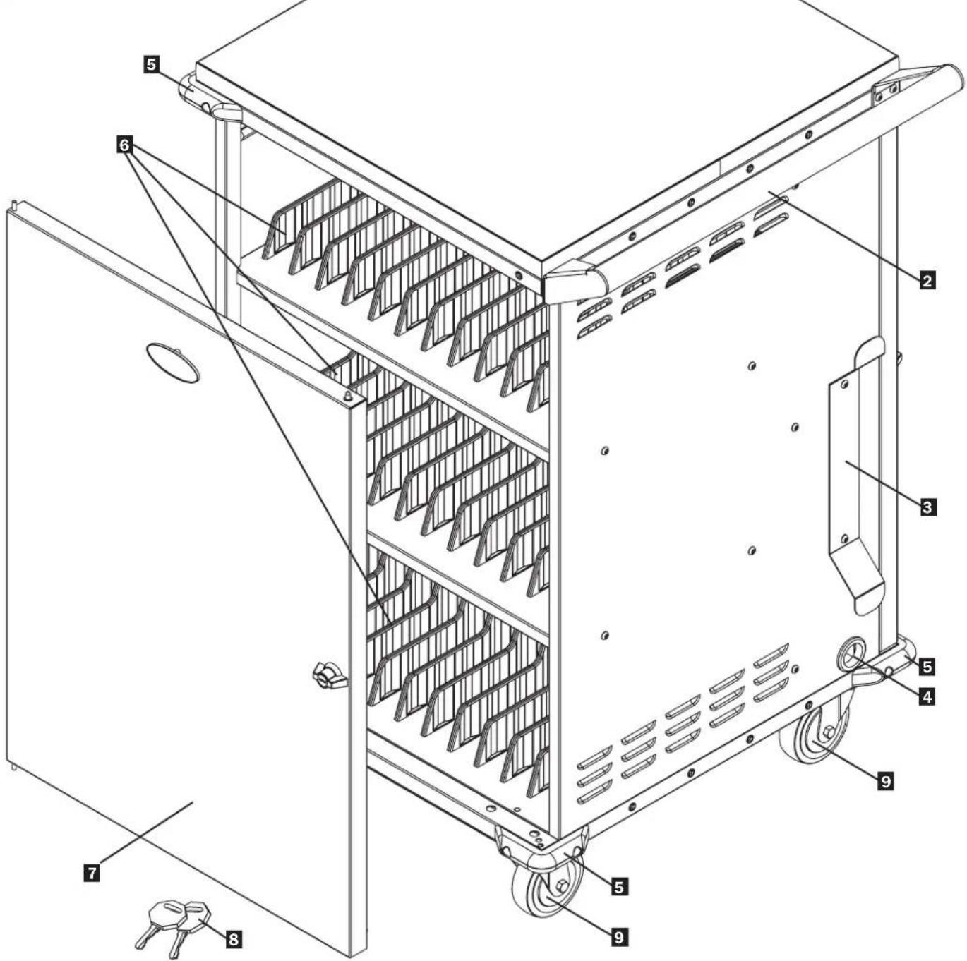 Tripp Lite CSCXB36AC - Accessoires inclus - 3