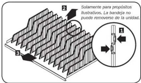 Tripp Lite CSCXB36AC - Ajuste de los Divisores del Estante de Almacenamento - 1