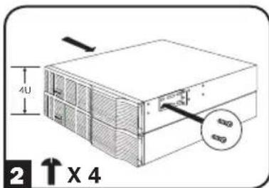 Tripp Lite BP72V182USTAA - MONTAK Ha cToKe c 2 onopamn (Telecom) - 8