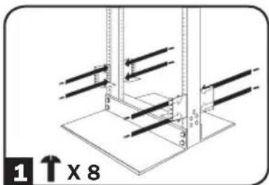 Tripp Lite BP72V182USTAA - MONTAK Ha cToKe c 2 onopamn (Telecom) - 7