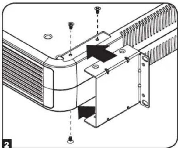 Tripp Lite BP72V182USTAA - Instalacion en 2 Postes del BP24V15RT2U - 2