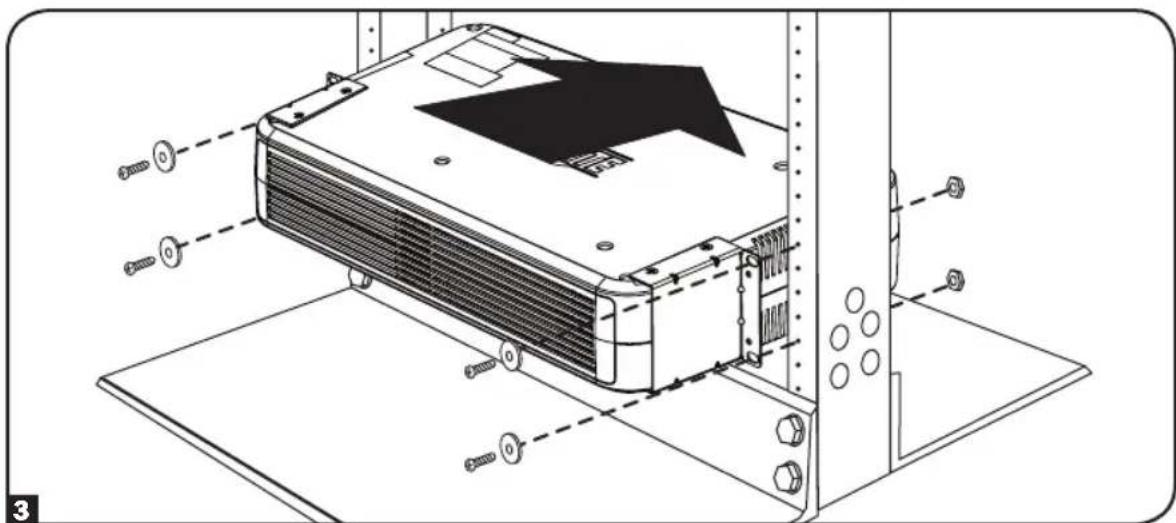 Tripp Lite BP72V182USTAA - BP24V15RT2U 2-Post Mounting - 3