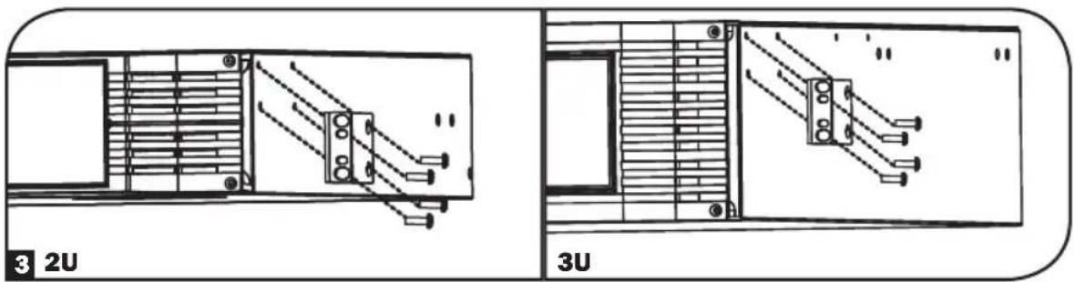 Tripp Lite BP72V182USTAA - Mounting (4-Post Rack) - 4