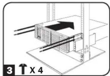 Tripp Lite BP72V182USTAA - Montage à deux supports (telecom) - 4