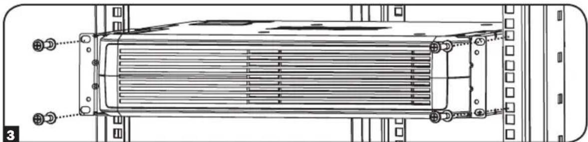 Tripp Lite BP72V182USTAA - BP24V15RT2U 4-Post Mounting - 2