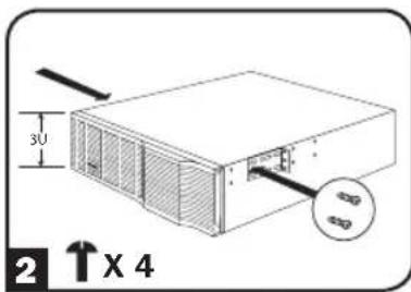 Tripp Lite BP72V182USTAA - Montaje de 2 postes (Telecomunicaciones) - 5