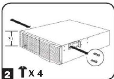Tripp Lite BP72V182USTAA - MONTAK Ha cToKe c 2 onopamn (Telecom) - 5