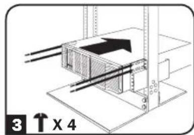 Tripp Lite BP72V182USTAA - Montaje de 2 postes (Telecomunicaciones) - 6