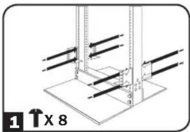 Tripp Lite BP72V182USTAA - Montaje de 2 postes (Telecomunicaciones) - 4