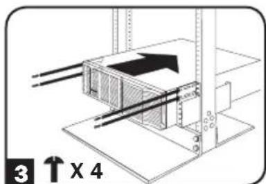Tripp Lite BP72V182USTAA - MONTAK Ha cToKe c 2 onopamn (Telecom) - 6