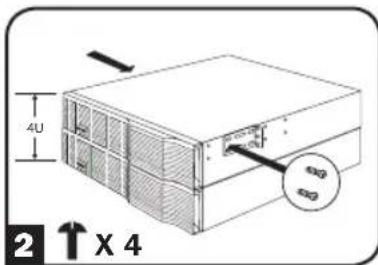 Tripp Lite BP72V182USTAA - Montaje de 2 postes (Telecomunicaciones) - 8