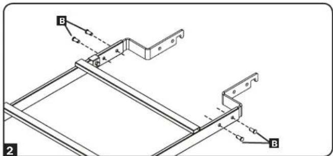 Tripp Lite SmartRack SRCABLELADDER18 - Installation à travers une allée - 2
