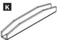 Tripp Lite SmartRack SRCABLELADDER18 - Liste des pièces - 11