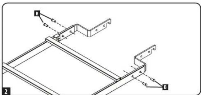 Tripp Lite SmartRack SRCABLELADDER18 - Установка поперек прохода - 2