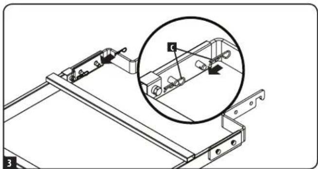 Tripp Lite SmartRack SRCABLELADDER18 - Установка поперек прохода - 3