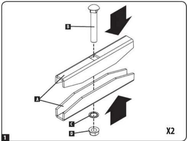 Tripp Lite SmartRack SRCABLELADDER18 - Сборка трапа - 1