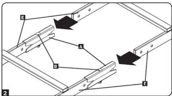 Tripp Lite SmartRack SRCABLELADDER18 - Assemblage de l'échelle - 2